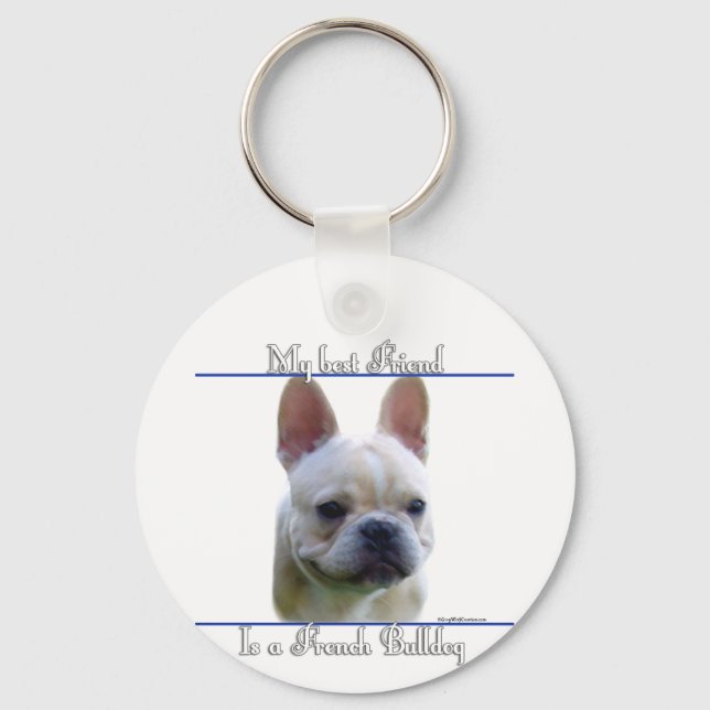 Porte-clés Frenchie Best Friend Porte - clé (Recto)
