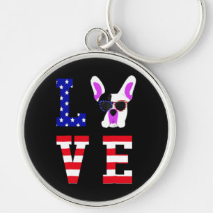 Porte-clés Frenchie Gift Cool mignon Amour Français Bulldog