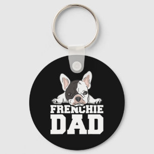 Porte-clés Frenchie Papa Cite Pour Ton Père Français
