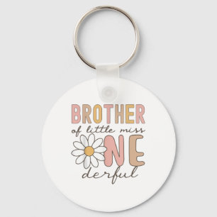 Porte-clés Frère De La Petite Mlle Onederful Premier Annivers