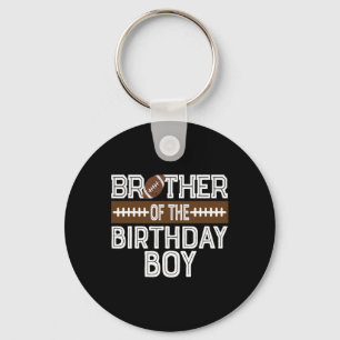 Porte-clés Frère De L'Anniversaire Garçon Football 1er Annive