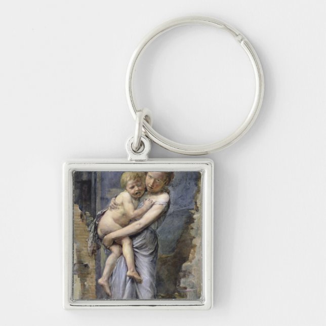 Porte-clés Frère et soeur (Devant)