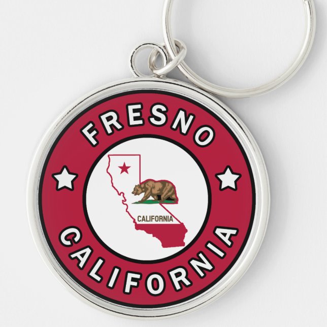 Porte-clés Fresno Californie (Devant)