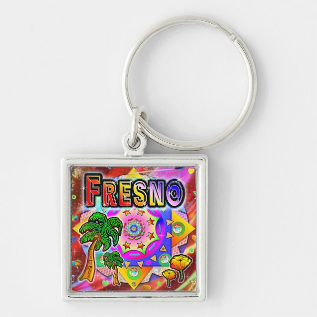 Porte-clés Fresno Tropical Friends Porte - clé (Devant)
