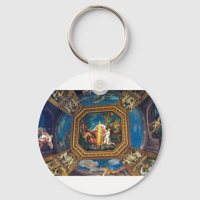 Porte-clés Fresque au musée du Vatican (Recto)