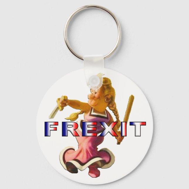 PORTE-CLÉS FREXIT WOMAN (Recto)