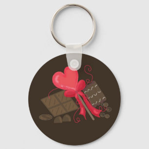 Porte-clés Friandises au Chocolat Décadent