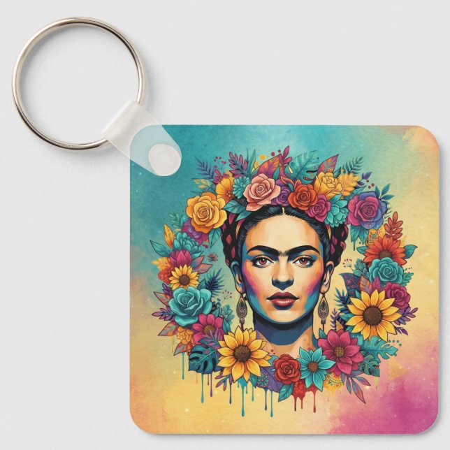 Porte-clés Frida Kahlo (Recto)