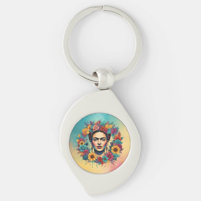 Porte-clés Frida Kahlo (Devant)