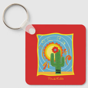 Porte-clés Frida Kahlo Cactus Graphic