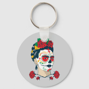Porte-clés Frida Kahlo El Día de los Muertos