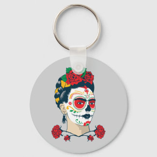 Porte-clés Frida Kahlo | El Día de los Muertos