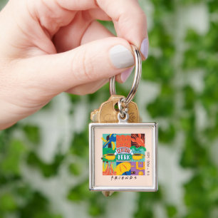 Porte-clés FRIENDS™   Central Perk Graphique Vibrant