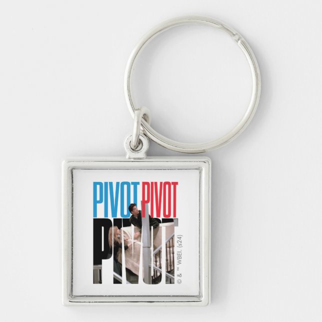 Porte-clés FRIENDS™ | PIVOT PIVOT PIVOT Citation (Devant)