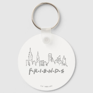 Porte-clés FRIENDS™  Silhouette de New York