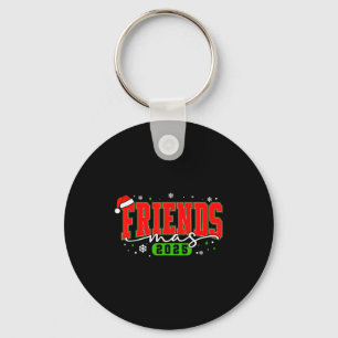 Porte-clés Friendsmas 2025 Friends Chapeau de Père Noël Joyeu