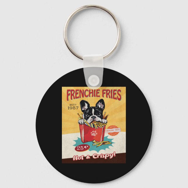 Porte-clés Fries de Bulldog (Recto)