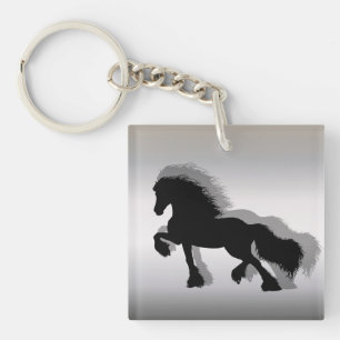 Porte-clés Friesian Horse / Fries Paard
