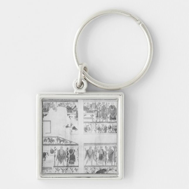 Porte-clés Frise du della Querciola de grotte (Devant)