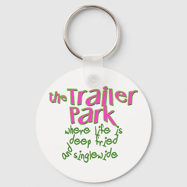 Porte-clés Frite profonde à tout le monde (Recto)