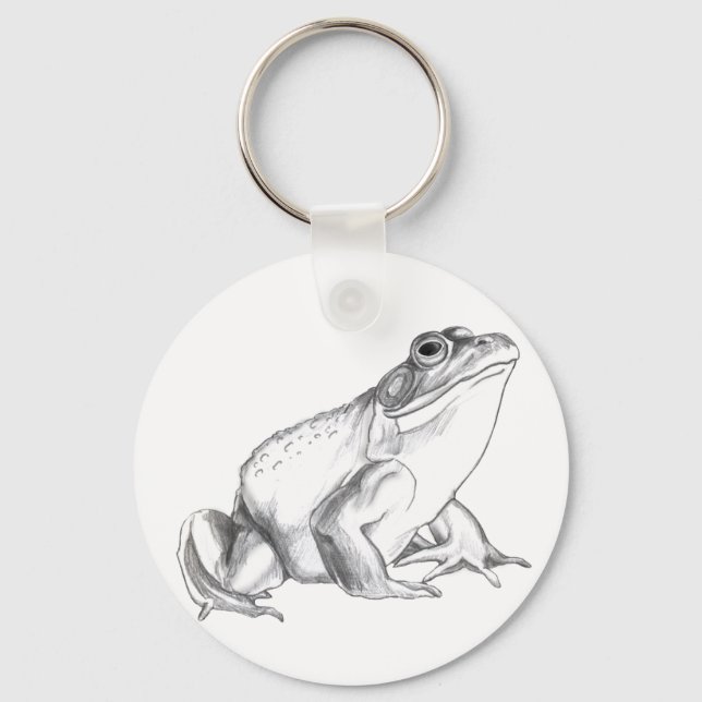 Porte-clés Frog Art Porte - clé Bullfrog Porte - clé Cadeaux  (Recto)