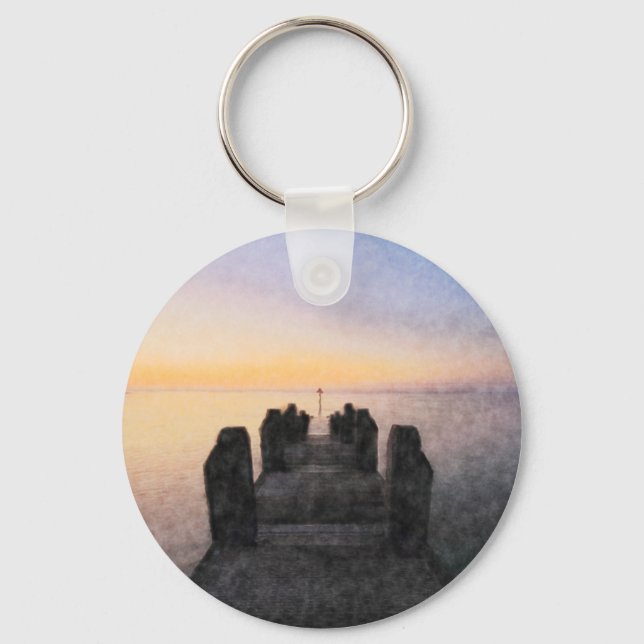 Porte-clés Front de mer d'Aberystwyth (Recto)