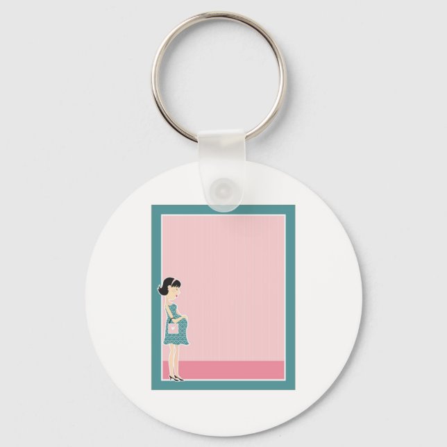 Porte-clés Frontière des femmes enceintes (Recto)