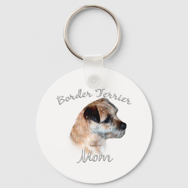 Porte-clés Frontière Terrier Maman 2 (Recto)