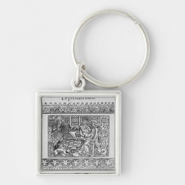Porte-clés Frontispice au premier livre d'Utopie (Devant)