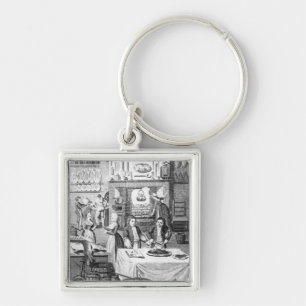 Porte-clés Frontispice 'de l'Instructor de la femme de charge