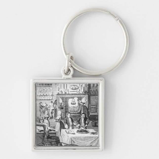Porte-clés Frontispice 'de l'Instructor de la femme de charge (Devant)