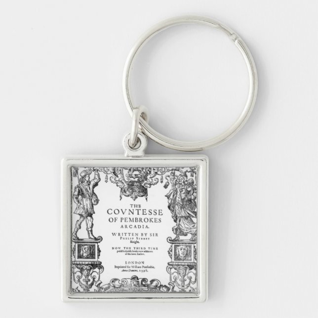 Porte-clés Frontispice 'la comtesse du Pembroke (Devant)
