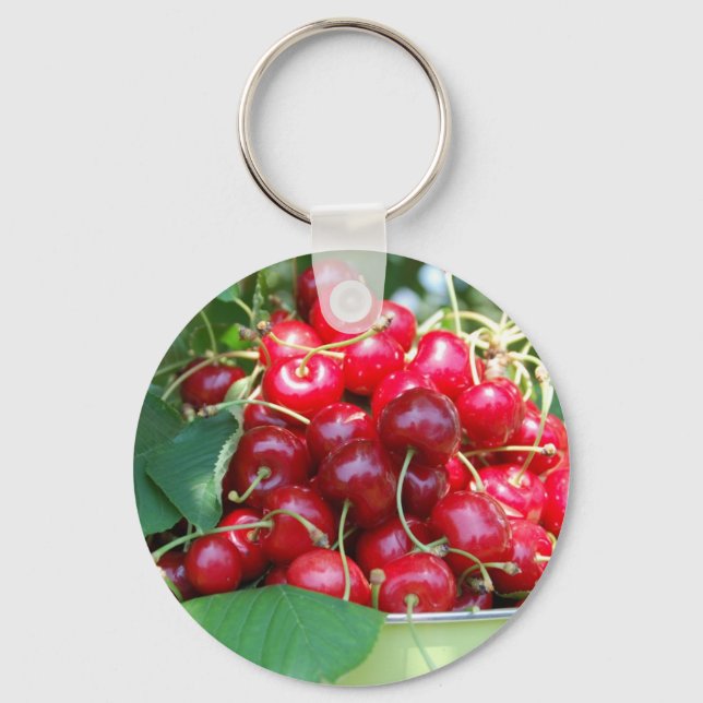 Porte-clés Fruit Cerises Sucré Dessert Dons (Recto)