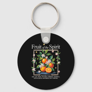 Porte-clés Fruit Chrétien De La Srit Fruit Orange F