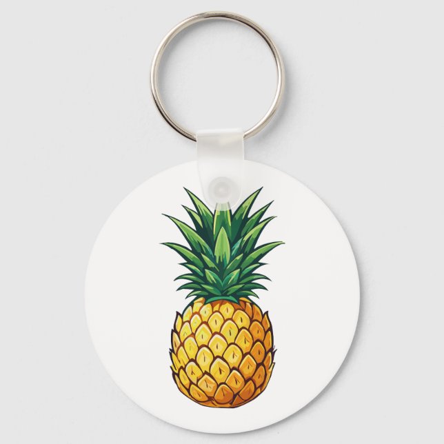 Porte-clés Fruit d'ananas (Recto)