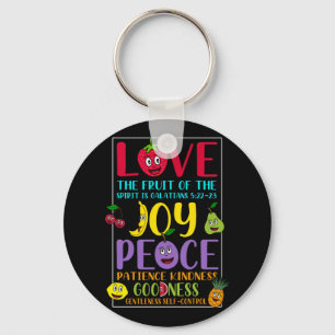 Porte-clés Fruit De L'Esprit Galates 5 22 Inspirationnel C