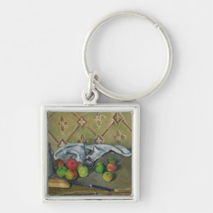 Porte-clés Fruit de Paul Cezanne , serviette et cruche de