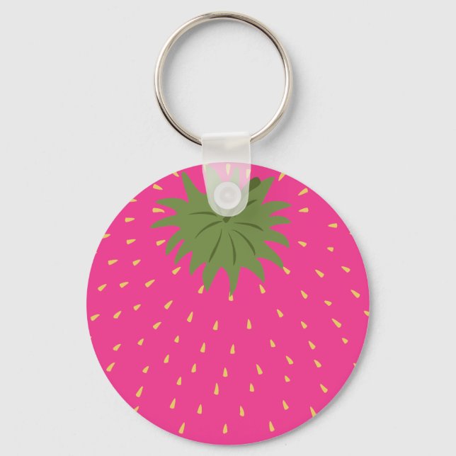 Porte-clés Fruit fraise (Recto)