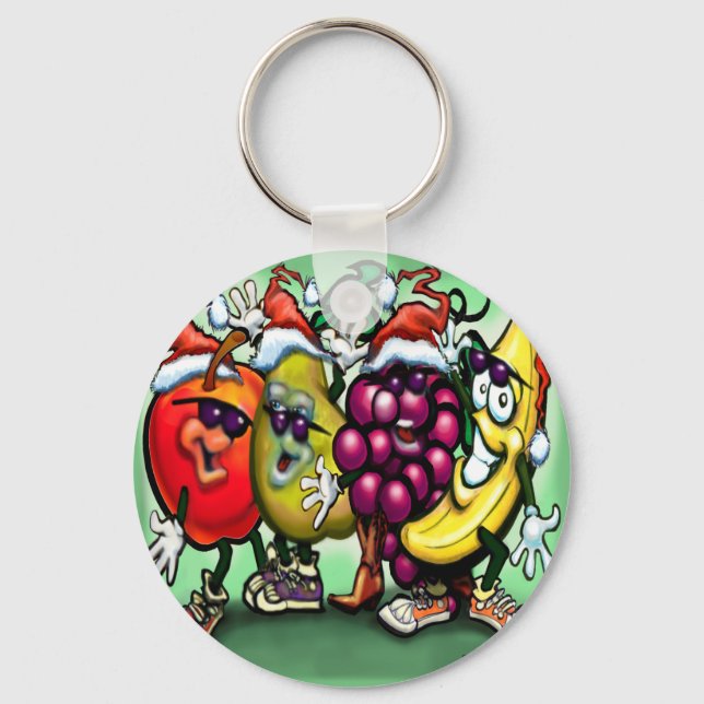 Porte-clés Fruit Noël (Recto)