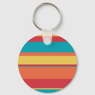 Porte-clés Fruit Tropical Tonal Stripes