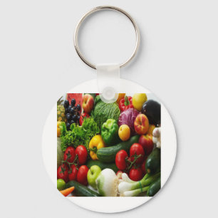 PORTE-CLÉS FRUITS ET LÉGUMES