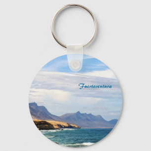 Porte-clés Fuerteventura, effet peinture