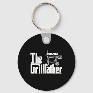 Porte-clés Fumeur de grillades et chef de grill Grillfather g