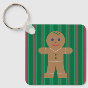 Porte-clés Fun and Fancy Christmas Gingbread Homme