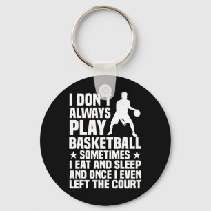 Porte-clés Fun Basket-Ball Conception Pour Hommes Femmes Bask