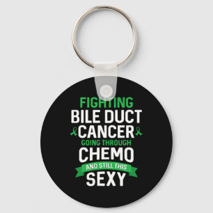 Porte-clés Fun Cancer Fighter Bile Duct Cancer Patient Chemo