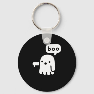 Porte-clés Fun Fun Chunky Fantôme De Désapprobation Boo Hallo