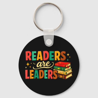 Porte-clés Fun inspiring readers are leaders book lovers