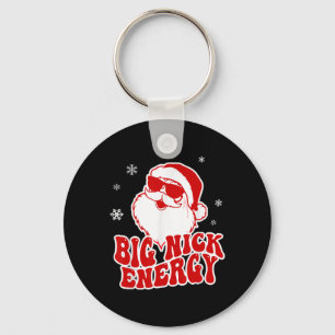 Porte-clés Fun Noël Big Nick Energy Père Noël Naughty Adulte 