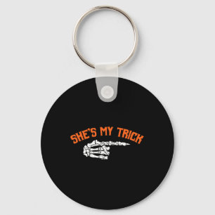 Porte-clés Fun She's My Trick He's My Treat Halloween Couple